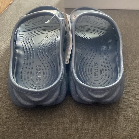 🆕Crocs Echo Slide, Size J-6 Same as Women’s 8. Color: Storm Blue - Picture 8 of 9